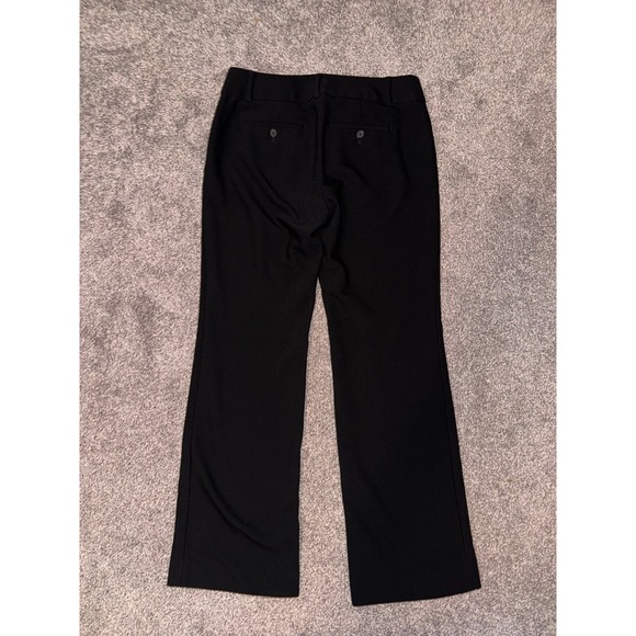 LOFT Marisa Trouser Women's Black Wide-Leg Dress Pants - Picture 9 of 10
